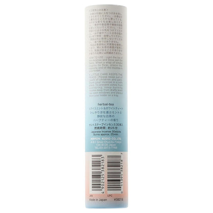 Nippon Kodo Incense Scentscape Ice Mint & White Tea, 30 sticks