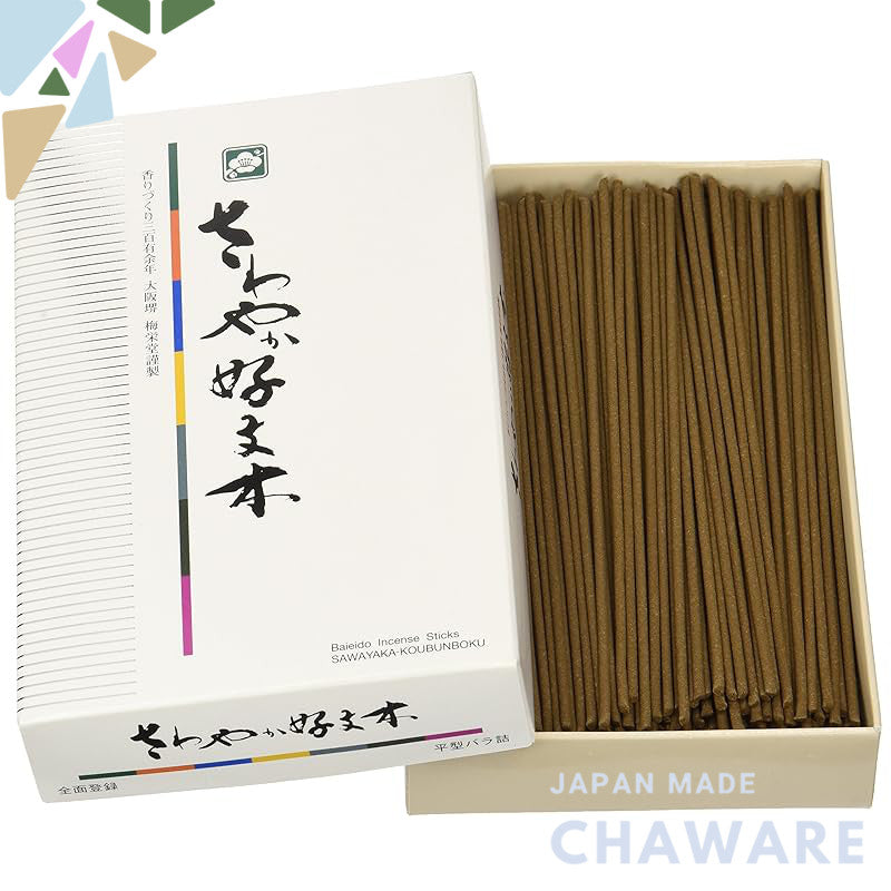 Umaeidō Incense Sticks - Refreshing Kobunki Flat Box Package
