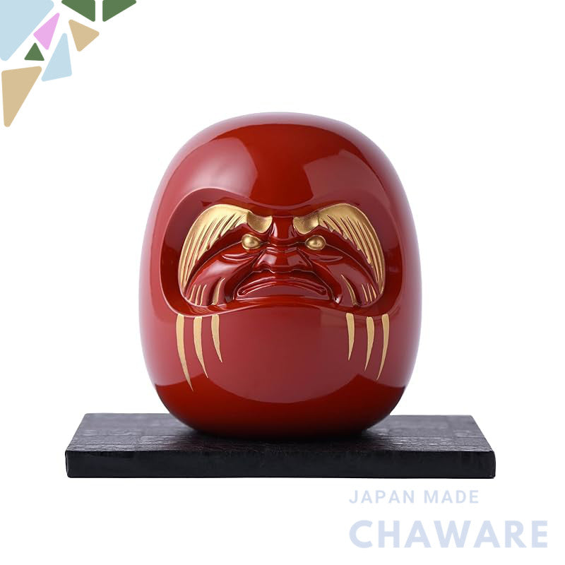 Silver Elegance Hall Red Daruma _ Decorative Figure Daruma Enkaku Daishi Takaoka Copperware (Daruma RE)
