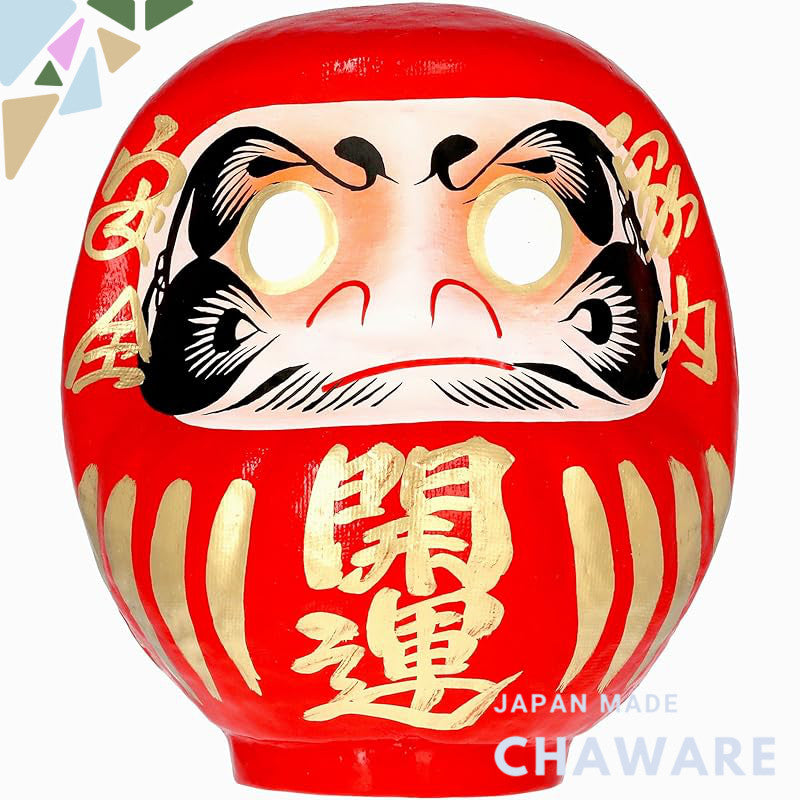 【Templar Prayer Completed】 Houshold Safety Takasaki Daruma Good Fortune Height: approximately 15 cm Red Family No Illnes