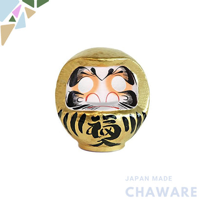 Takasaki Daruma Ornament/Object Gold Size 3 12x11x15cm Lucky Auspicious HKDM-3-GD-3