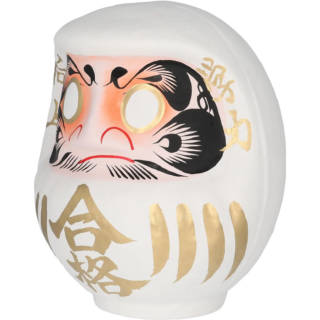 [Shrine-prayed] Passed Examination Takasaki Daruma Academic Improvement Approximately 15 cm Tall White Successful Prayer Academic Achievement Examination Gift Goods Amulet Takasaki Daruma Daruma (01. Passed Examination Academic Improvement White AD008)