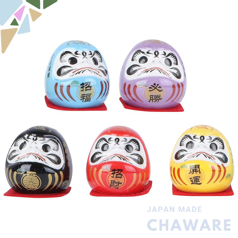 LALAFINA Daruma Figurine - Daruma Doll Souvenir Objeto de Decoración - Interior Decor - Car Decoration - Stylish Gift fo
