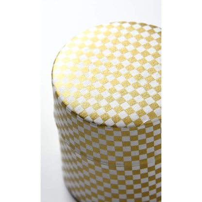 Yamako "Pokk-kan" Splendid Pattern Tea Canister S 9x 8x 9 cm