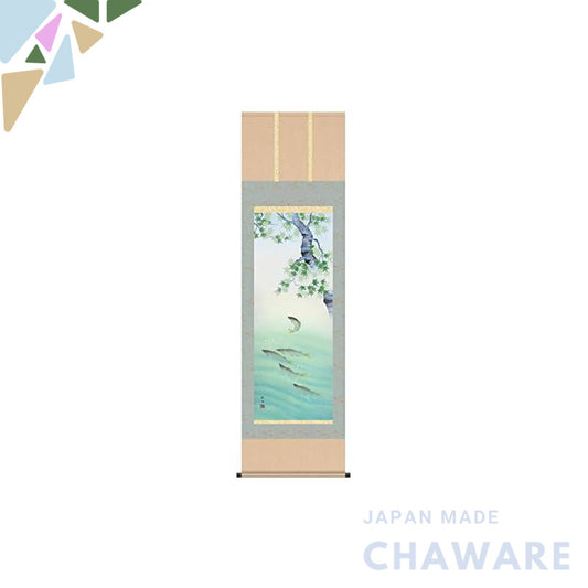 Hanging Scroll by Koju Nagasaki - Four Seasons of Flowers and Birds (Summer / Single Width) (Flower and Bird Painting / 