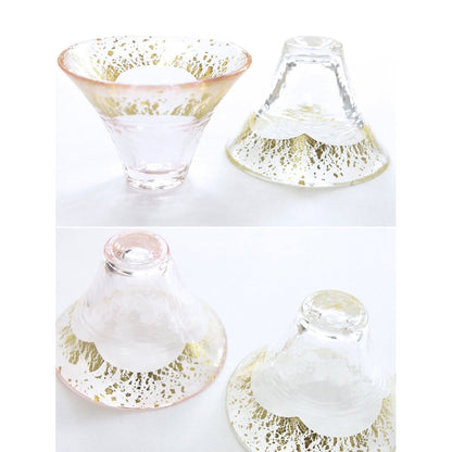 【made in japan】
Toyo Sasaki Glass Cold Sake Glass Set, Shofuku Cup, Mt. Fuji Cold Sake Cups, Made in Japan, Pink & Clear, 65ml, 2 pieces G636-T73, Size / Diameter 7.6cm × Height 5.3cm, Maximum Diameter 7.6cm.