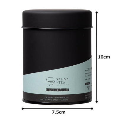 CHABAKKA TEA PARK SAUNA + TEA Hojicha Leaf Mint Hojicha 50g [Tea Can] - Aromatic Relaxation Blend