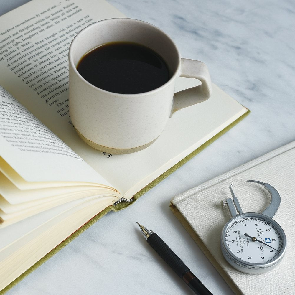 KINTO CLK-151 Large Mug 410ml Black, Microwave and Dishwasher Safe, Model 29520