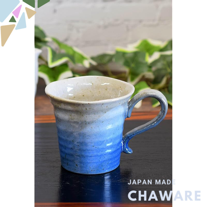【made in japan】
Elegant Kutani Ware Glazed Mug - High-Quality Ceramic, Made in Japan
