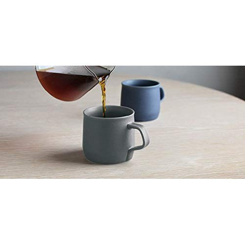 KINTO FOG Mug 270ml Dark Gray, Microwave and Dishwasher Safe, Gift, Present 26351