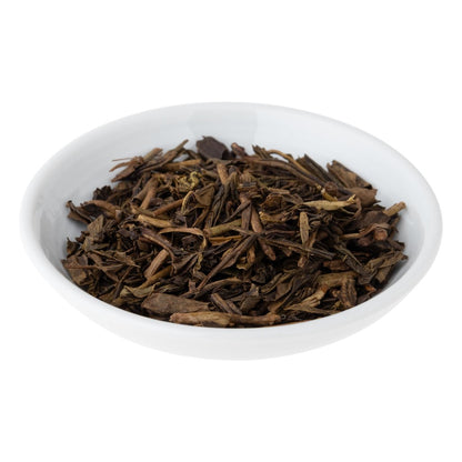 CHABAKKA TEA PARKS Yabukita Uji Hojicha 50g Loose Leaf [Tea Can] - Premium Japanese Roasted Green Tea.