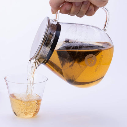 一保堂茶舗 三角茶袋 茎ほうじ茶 (9袋) - 香り高く風味豊かな日本茶で、くつろぎのひとときを。