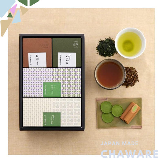 Gion Tsujiri Tsujiri no Sato Matcha Senbei Sencha Tsujiri Hachijuhachiya Assortment Kyoto Matcha Sweets Gift