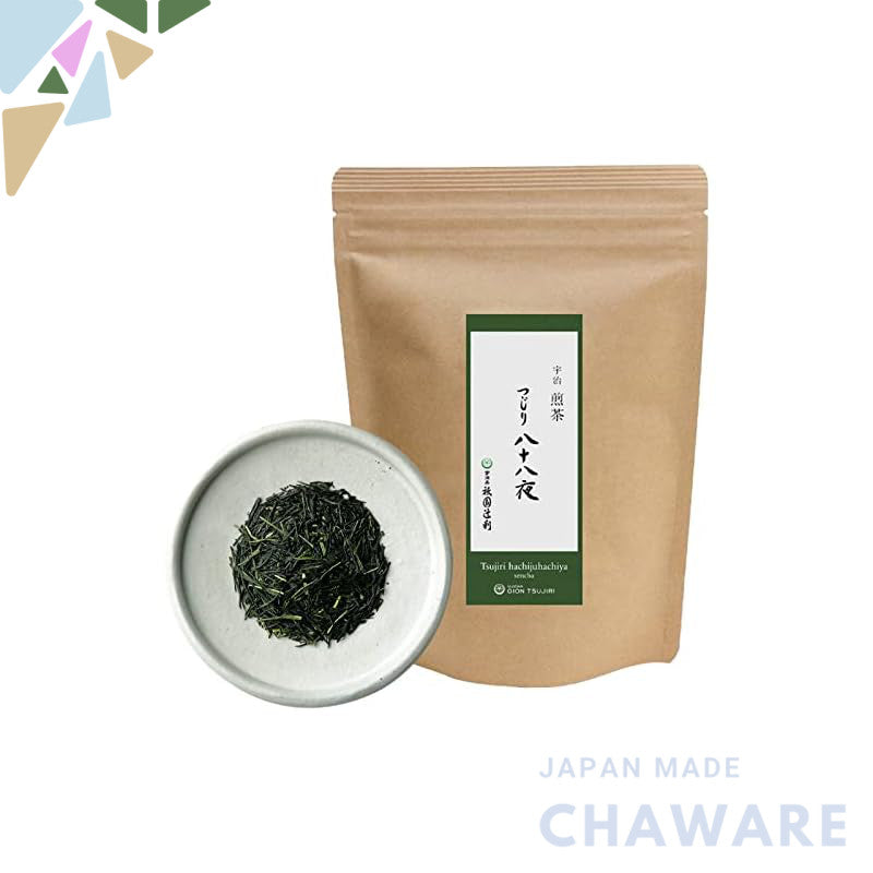 Gion Tsujiri Kyoto Sencha Tsujiri 88 Nights Tea Leaves 200g 【Gift, Present, Souvenir】