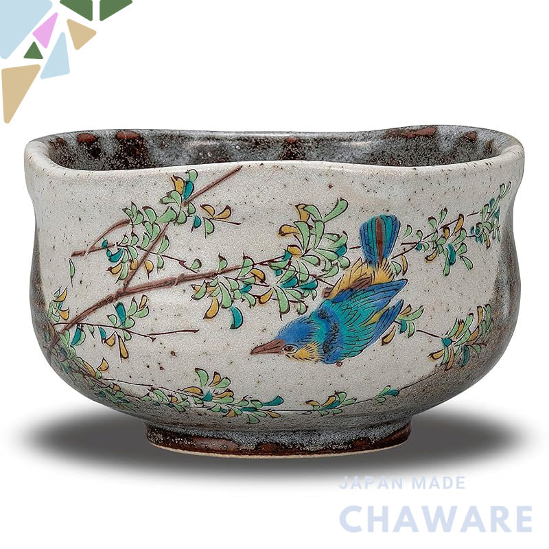 【made in japan】
Kuwata's Stylish Matcha Bowl - Elegant Kurasawa Kutani Porcelain Teacup, High-Quality Japanese Tea Cerem