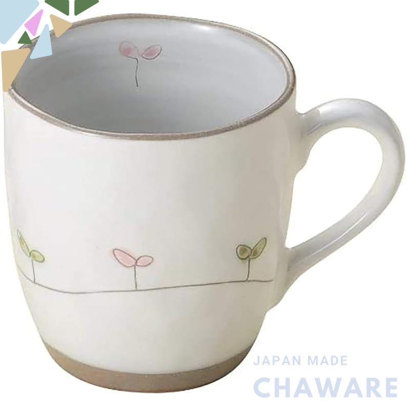 【made in japan】
Minoyaki Futaba Tea Cup and Rice Bowl Set