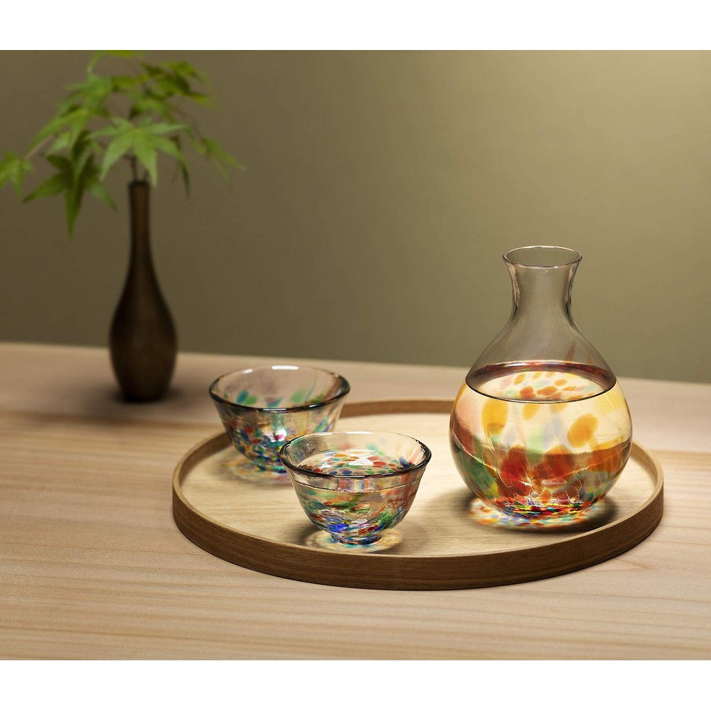 【made in japan】
ADERIA Tsugaru Vidro Tokkuri Nebuta Nagashi 365ml Made in Japan in Gift Box Cool Sake Carafe Glass Sake Pourer Stylish Container Sake Bottle Sake Ware Divided Sake Server Gift for Women Mother's Day Father's Day Couples Men Housewarming Ce