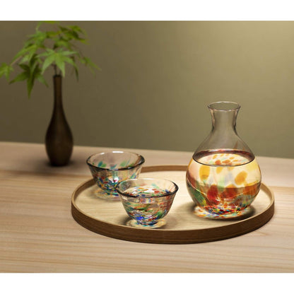 【made in japan】
ADERIA Tsugaru Vidro Tokkuri Nebuta Nagashi 365ml Made in Japan in Gift Box Cool Sake Carafe Glass Sake Pourer Stylish Container Sake Bottle Sake Ware Divided Sake Server Gift for Women Mother's Day Father's Day Couples Men Housewarming Ce