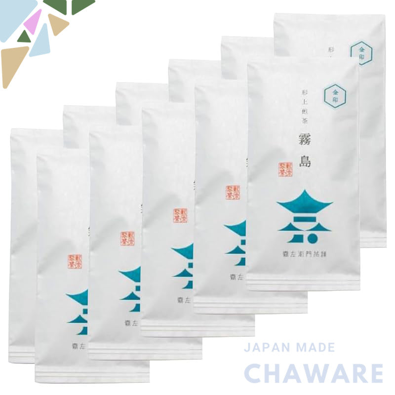 Kirishima Gold Seal Kagoshima Sencha Tea Leaves - Japanese Green Tea Delivery Service (Various Weights Available)
