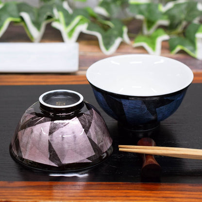 【made in japan】
Waza no Kura Elegant Pair of Rice Bowls, Kutani Porcelain, Stylish Japanese Tableware, Silver Decoration, High-Quality Ceramics, Perfect Wedding, Birthday, and Anniversary Gifts, Made in Japan.