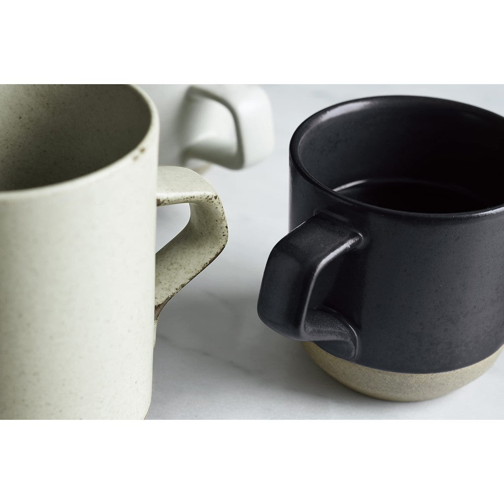 KINTO CLK-151 Wide Mug 400ml Pink, Microwave and Dishwasher Safe, 29583