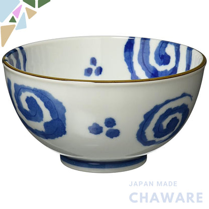 【made in japan】
Mino Ware Lightweight Bowl Set - 16cm Japanese Style Donburi Plate, Microwave and Dishwasher Safe, with 