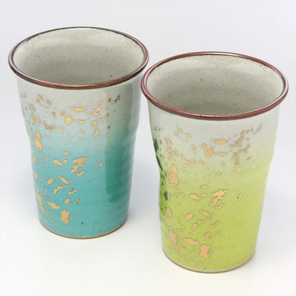 [Made in Japan] Kutani Porcelain Freestyle Cup - Sky Blue 32K19S1D