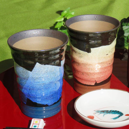 【made in japan】
Stylish Japanese Ceramic Beer Glass Set - Kutani Ware Pair with Silver Accents, Premium Quality Tableware for Wedding, Milestone Birthdays, Mother’s & Father’s Day Gifts, Made in Japan.
