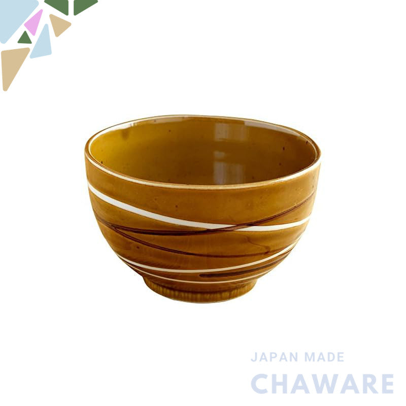 【made in japan】
Tableware East Spiral Rice Bowl - Minoruba Donburi, Tea Cup, Soup Bowl, Dish, Salad Bowl, Multi-function