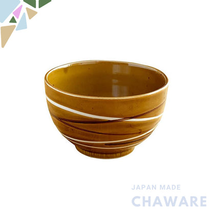【made in japan】
Tableware East Spiral Rice Bowl - Minoruba Donburi, Tea Cup, Soup Bowl, Dish, Salad Bowl, Multi-function