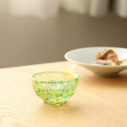 ADERIA Tsugaru Glass Sake Cup "Kino-me" C-2 50ml Made in Japan in a Decorative Box - Ochoko Sake Glass for Japanese Sake - Stylish Gift for Women - Ideal for Mother's Day, Father's Day, Couples, Men - Housewarming Celebration, Weddings, Greetings, Retirem