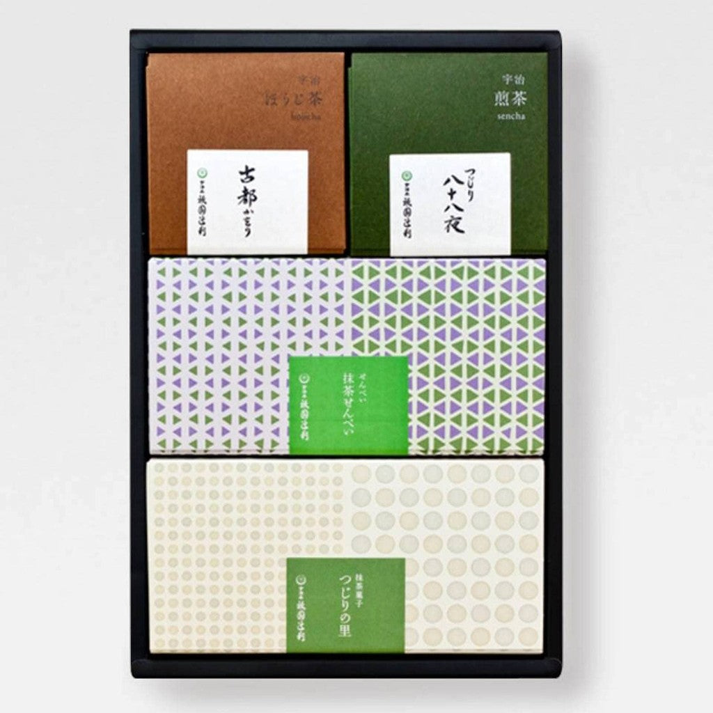 Gion Tsujiri Tsujiri no Sato Matcha Senbei Sencha Tsujiri Hachijuhachiya Assortment Kyoto Matcha Sweets Gift