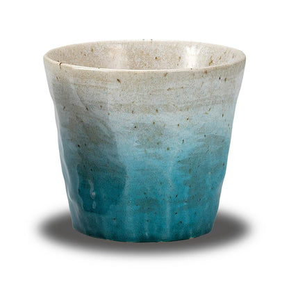 【made in japan】Stylish Kutani Ware Sake Glasses - Luxury Japanese Pottery, Pair of Glazed Shochu Cups. Perfect for Birthdays, Kanreki, Koki, and Kiju Celebrations. Premium Gift from Japan!