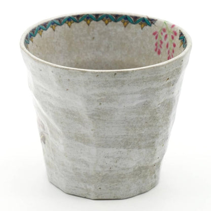 【made in japan】
Kitayama-do Original Kutani Ware Rock Glass with Autumn Grass Design - Exquisite Japanese Craftsmanship. Perfect for Your Tableware Collection!