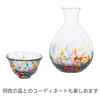 【made in japan】
ADERIA Tsugaru Vidro Tokkuri Nebuta Nagashi 365ml Made in Japan in Gift Box Cool Sake Carafe Glass Sake Pourer Stylish Container Sake Bottle Sake Ware Divided Sake Server Gift for Women Mother's Day Father's Day Couples Men Housewarming Ce