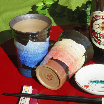 【made in japan】
Stylish Japanese Ceramic Beer Glass Set - Kutani Ware Pair with Silver Accents, Premium Quality Tableware for Wedding, Milestone Birthdays, Mother’s & Father’s Day Gifts, Made in Japan.