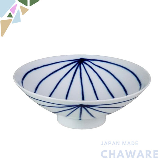 Haku-san Pottery, Designed by Masahiro Mori, ST-15 Flat Tea Bowl (15cm Rice Bowl) ama-487821