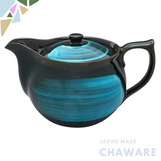 【made in japan】
Japanese Mino Ware Pot in Emerald Color - High-Quality Japanese Craftsmanship, Perfect for Tea or Coffee