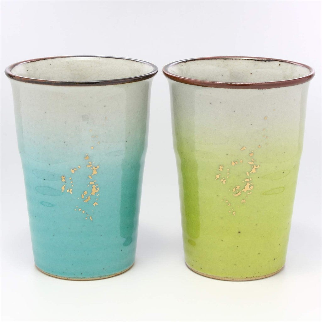 [Made in Japan] Kutani Porcelain Freestyle Cup - Sky Blue 32K19S1D