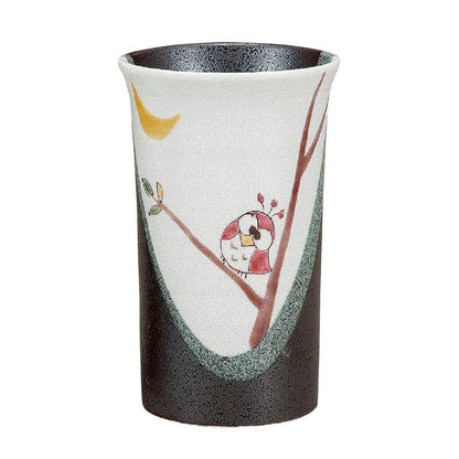 【made in japan】
Waza no Kura Kutani Porcelain Owl Beer Glasses Pair - Stylish Japanese Tableware, Ceramic Drinkware, Authentic Made in Japan, Perfect Gift.