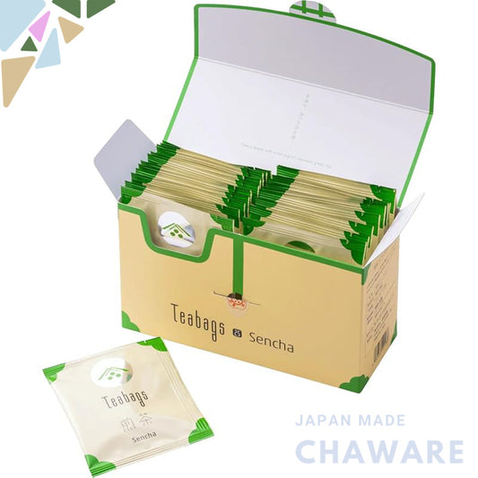 Ippodo Tea Sencha Tea Bags - 25 Pack of Premium Green Tea Sachets for a Refreshing Japanese Tea Experience