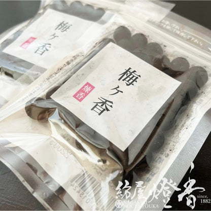 【Tea Ceremony Utensils Incense】Condensed Incense Plum Scent Bulk Bag by Kyukyodo