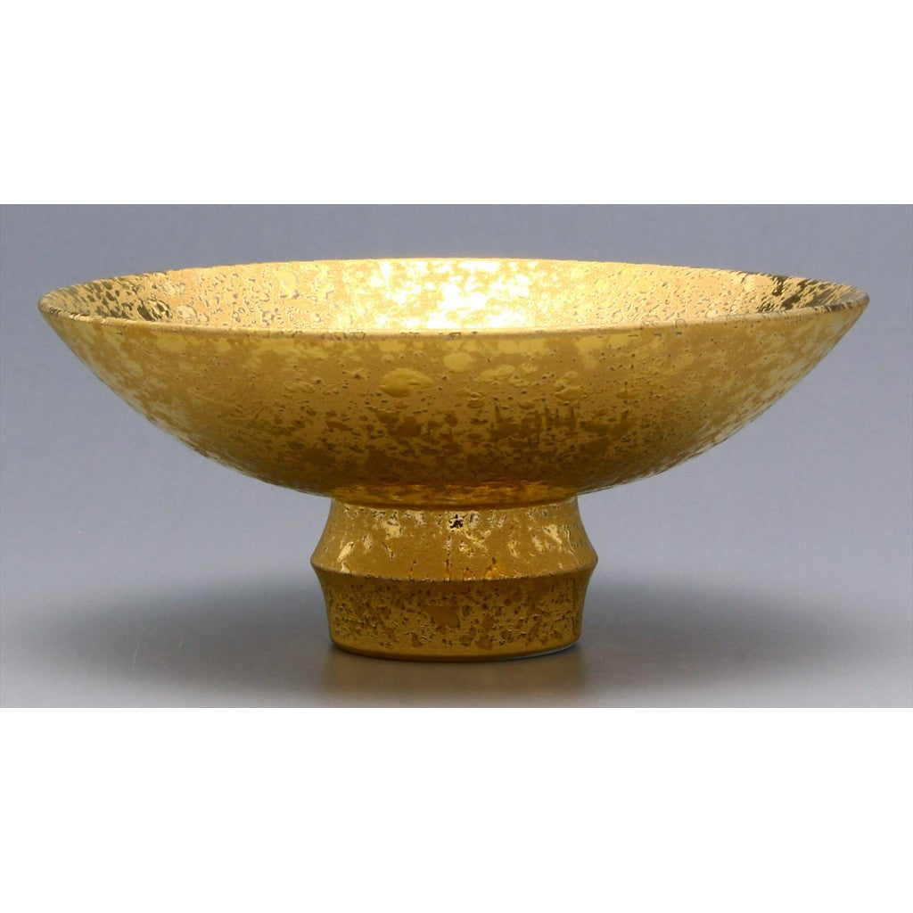 Arita Ware Taki Seiko Sake Cups - Gold & Silver Pattern, Various Sizes (Small & Medium), Japanese Made