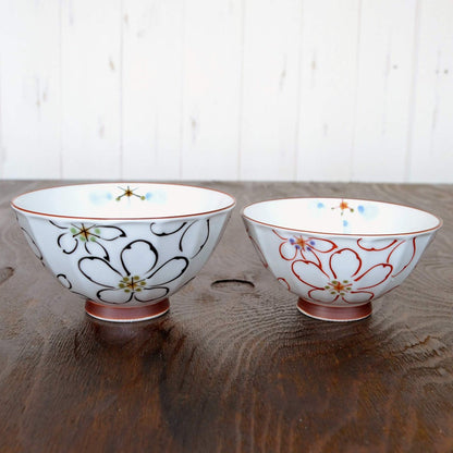 【made in japan】
Couple's Rice Bowl Set, Stylish Gift Boxed Pair, Arita Ware, Ayaka, Made in Japan, Perfect Present for Weddings or Anniversaries, Elegant Design, Unique Home Decor