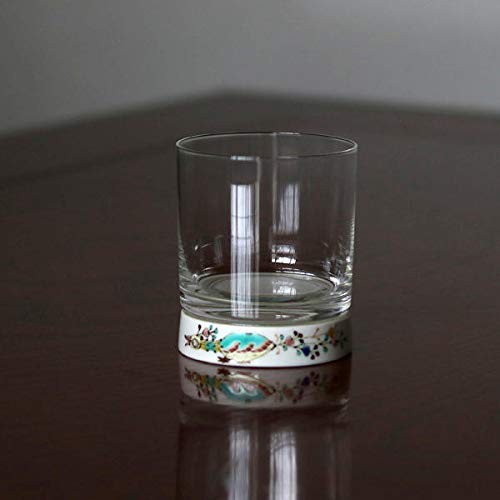 【made in japan】
Yamachika Tai Kutani Porcelain Rock Glass - Indian Peacock Design, Unique Japanese Craftsmanship for Elegant Drinking Experience. Perfect for Whisky and Cocktails.