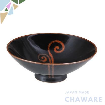 Hakusan Porcelain Flat Tea Bowl, Tea (Approx.) φ15×5.3cm E-10, Designed by Masahiro Mori, Hasami Ware, Made in Japan