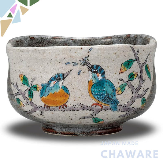 【made in japan】
Stylish Matcha Bowl, Kutsuna Ware, Kutani Pottery, High-Quality Japanese Tea Ceremony Tool, Perfect Gift
