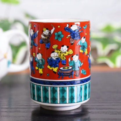 【made in japan】
Waza no Kura Stylish Kutani Ware High-Quality Ceramic Tea Cup, Wooden Rice, Japanese Tableware, Made in Japan, Elegant and Functional for Tea Enjoyment.