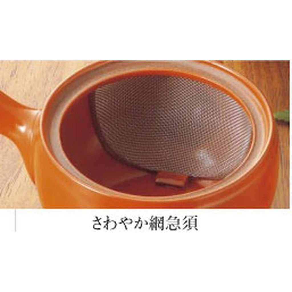 【made in japan】
J-kitchens Teapot, Capacity: Approximately 140cc (Refreshing Mesh Teapot / Small Teapot) Model No: 263061. Perfect for making your favorite tea with ease!
