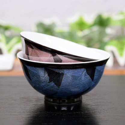【made in japan】
Waza no Kura Elegant Pair of Rice Bowls, Kutani Porcelain, Stylish Japanese Tableware, Silver Decoration, High-Quality Ceramics, Perfect Wedding, Birthday, and Anniversary Gifts, Made in Japan.